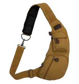 Crossbody Canvas Sling Bag
