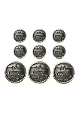 Army AGSU Button Set Engineer Male