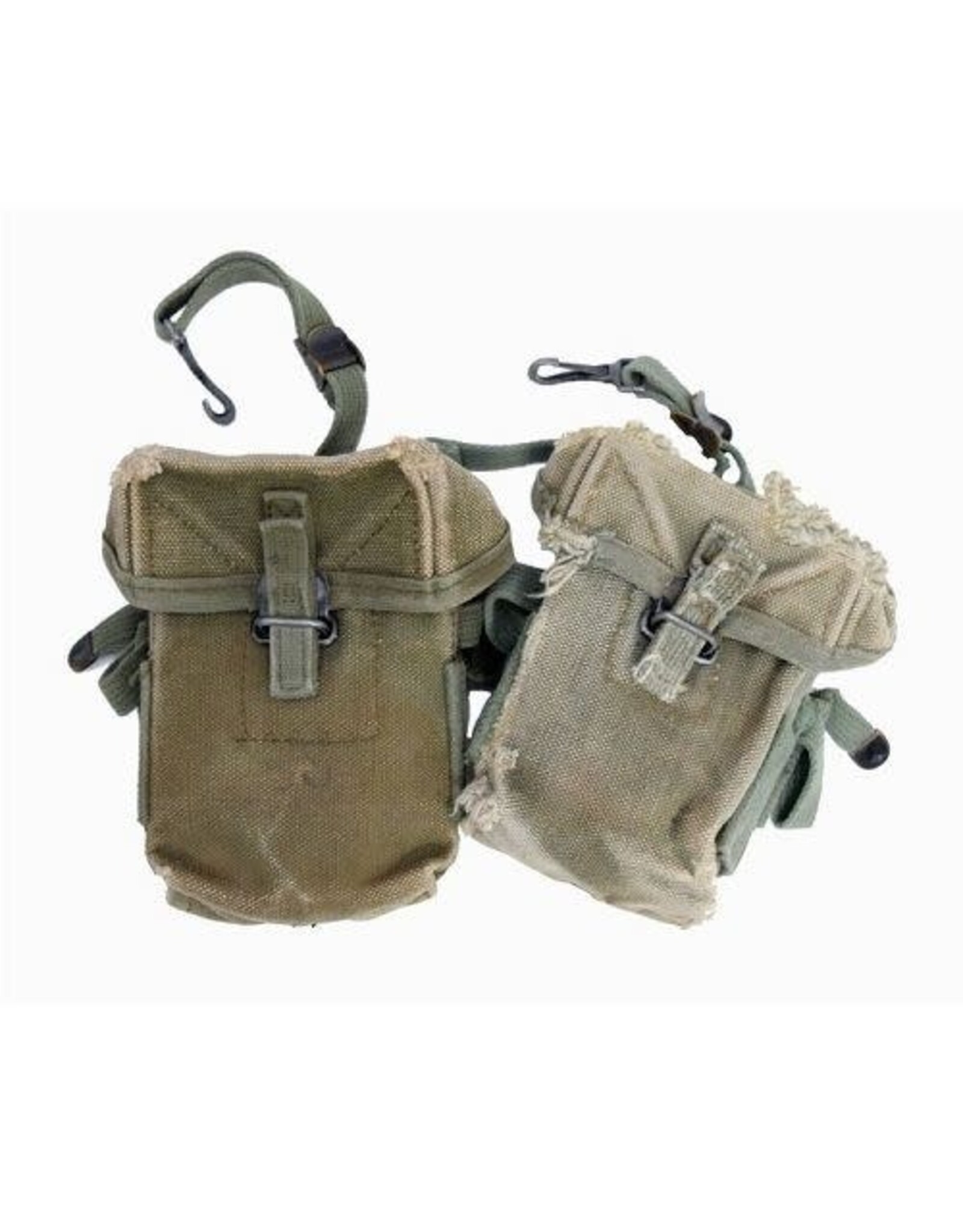 USED M-14 Ammo Pouch OD Canvas