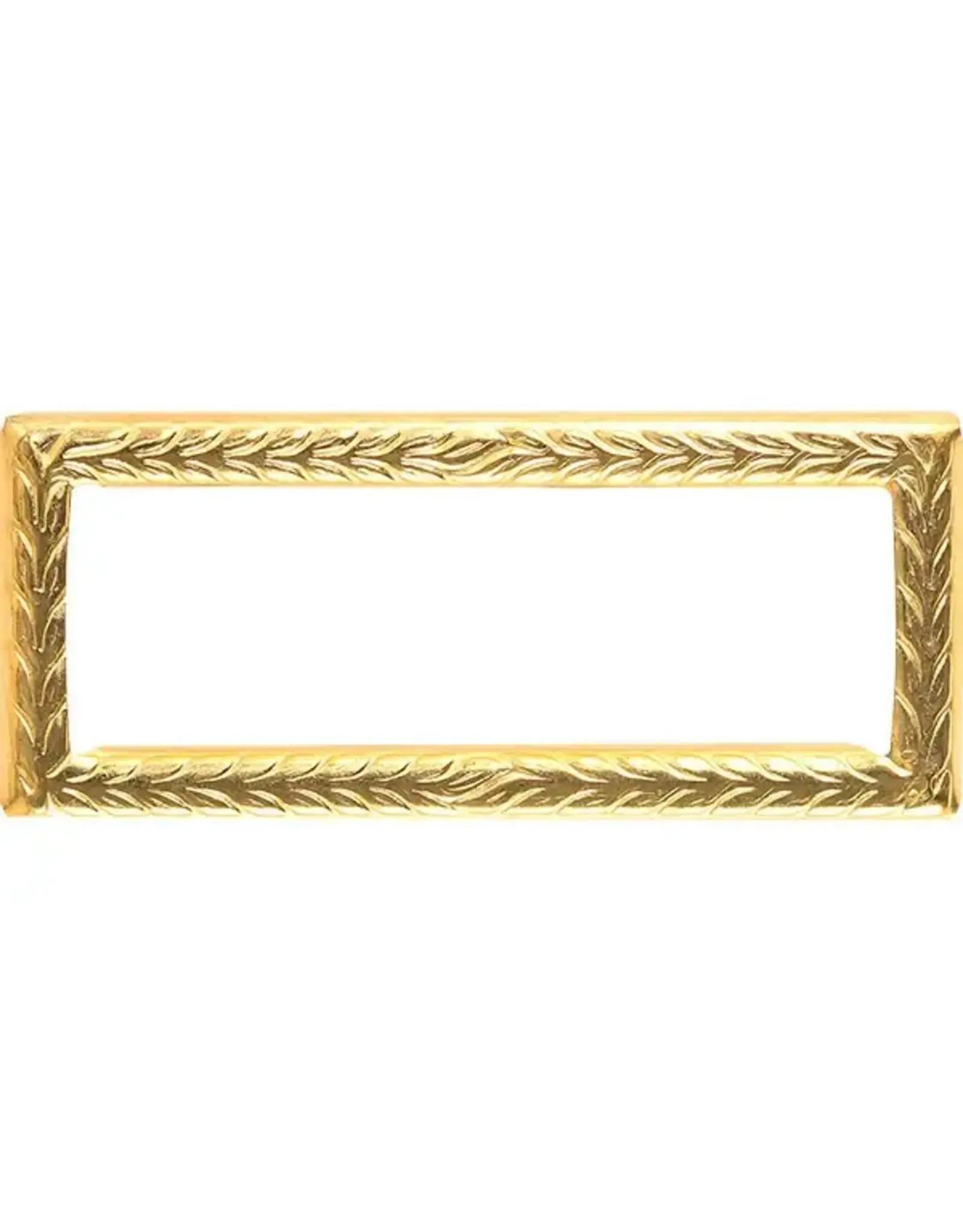Large Gold Attach Frame, No Tabs