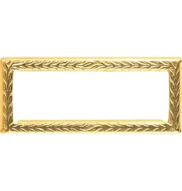 Large Gold Attach Frame, No Tabs