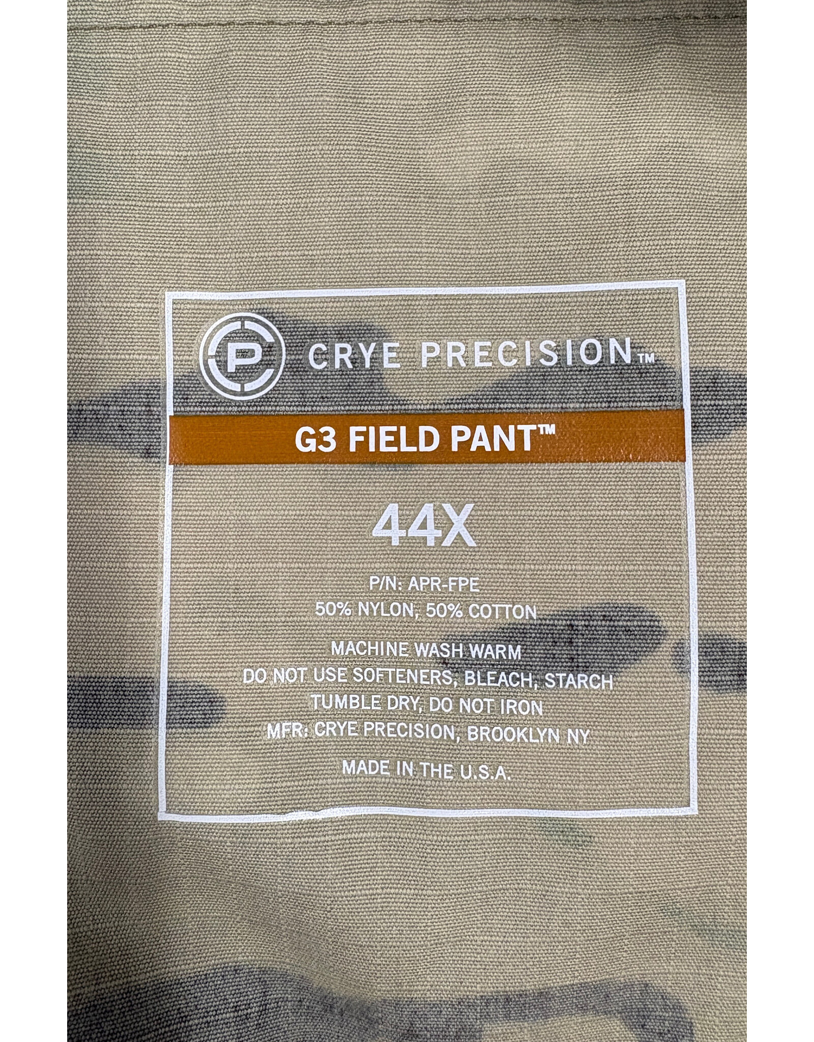Crye G3 Field Pant Multicam 44 XLong