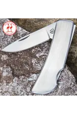 Kissing Crane Mini Satin Smooth Pocket Knife