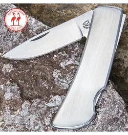 Kissing Crane Mini Satin Smooth Pocket Knife