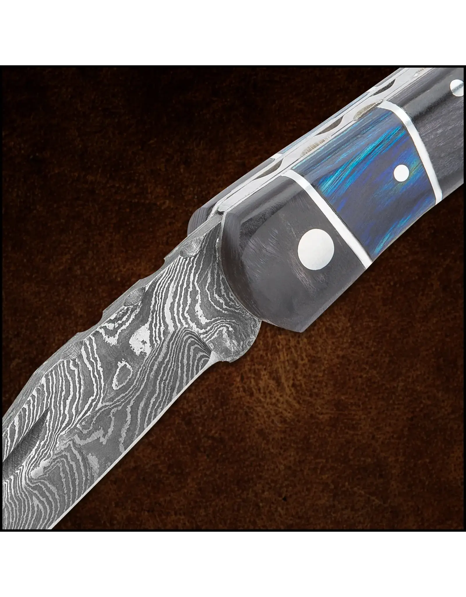 Timber Wolf Rainshadow Handmade Pocket Knife