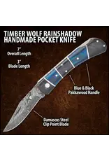 Timber Wolf Rainshadow Handmade Pocket Knife