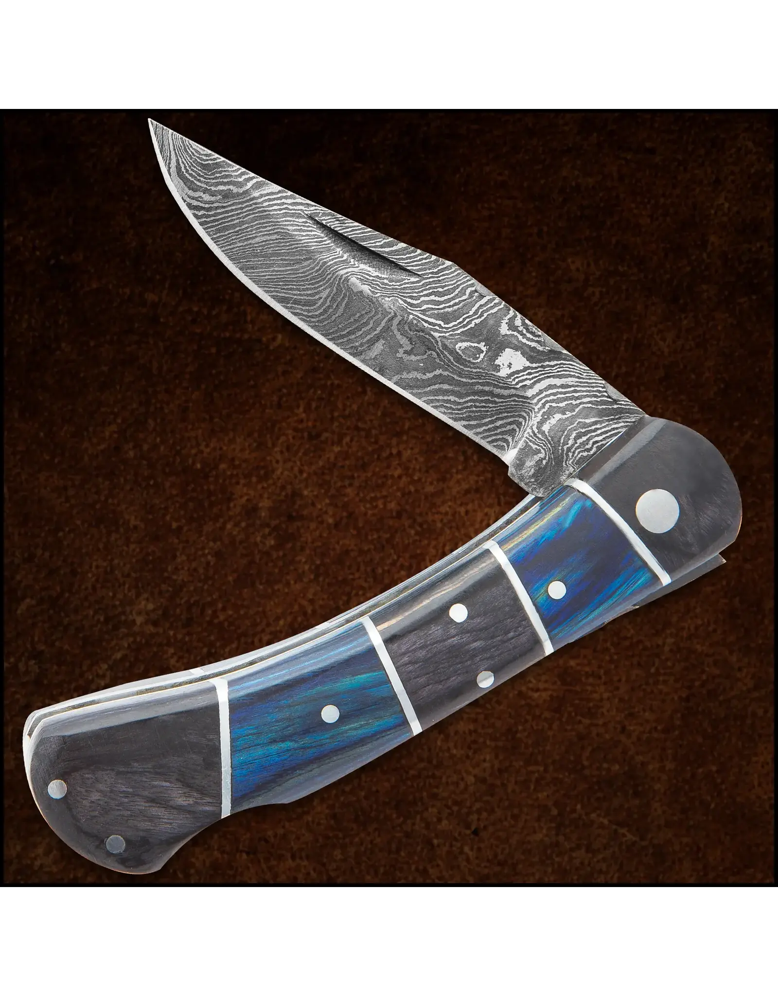 Timber Wolf Rainshadow Handmade Pocket Knife