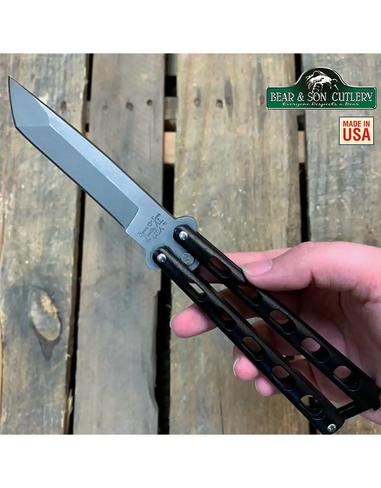 Bear & Son Silverstrike Butterfly 5"