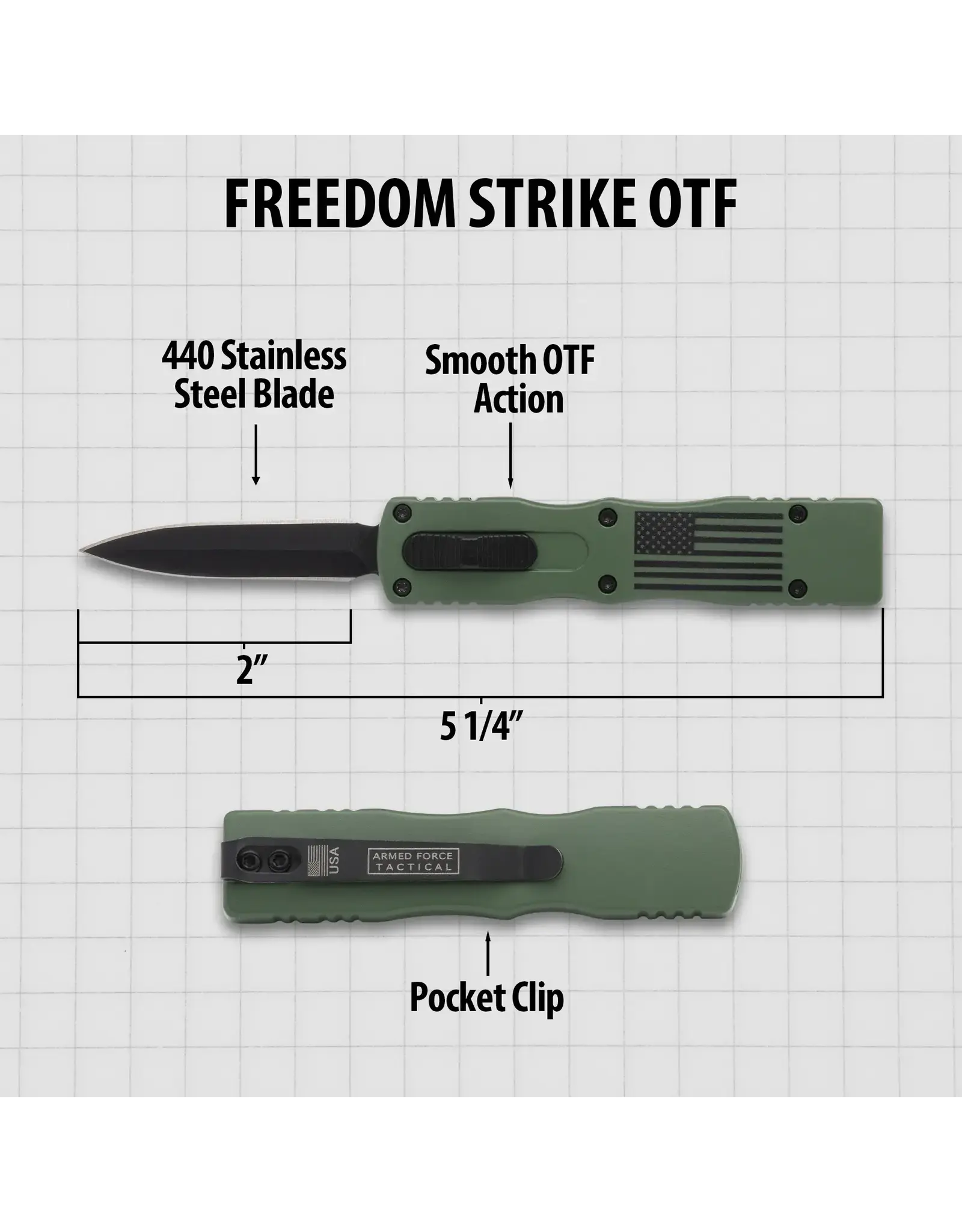Freedom Strike OTF Knife