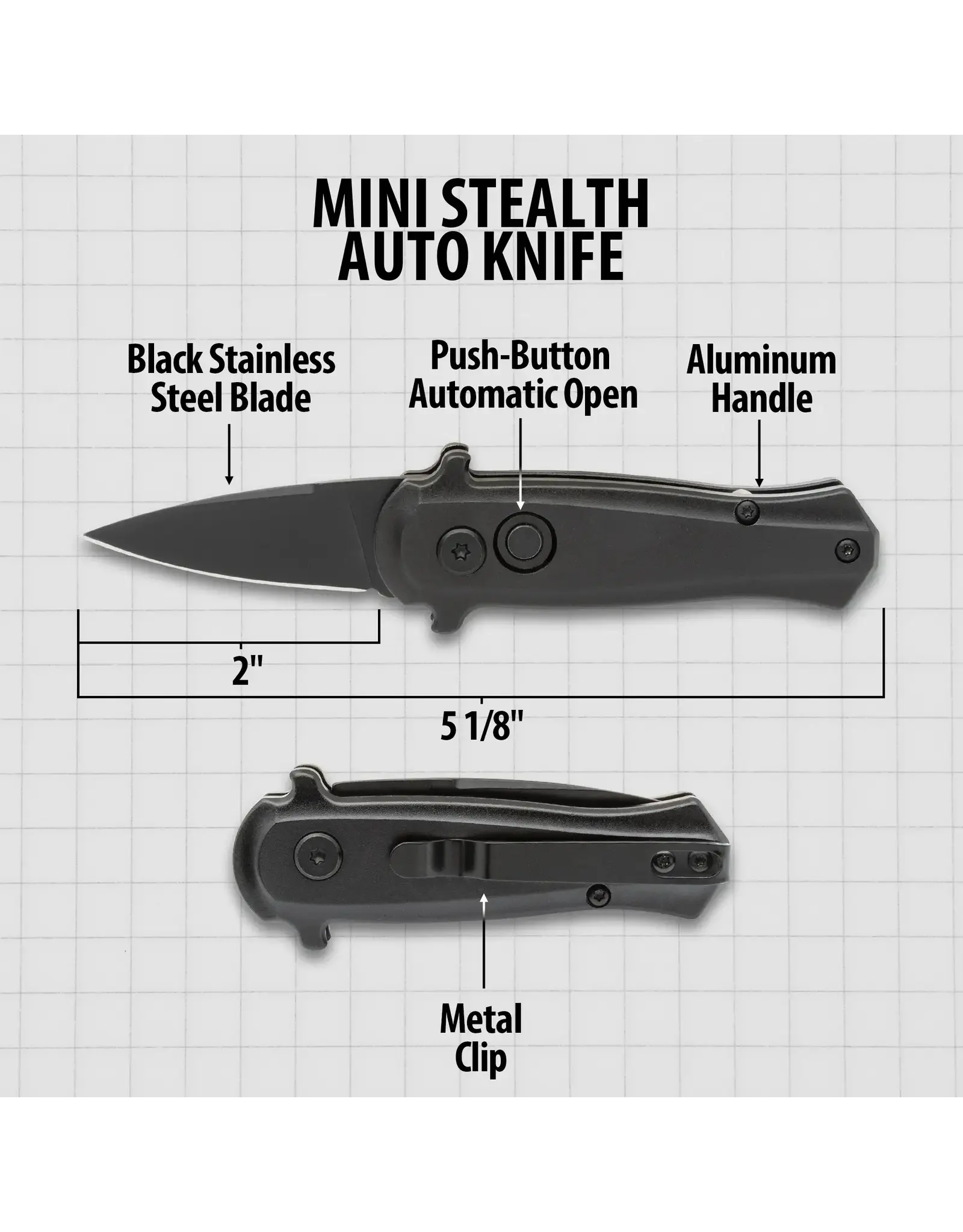 Mini Stealth Auto Knife