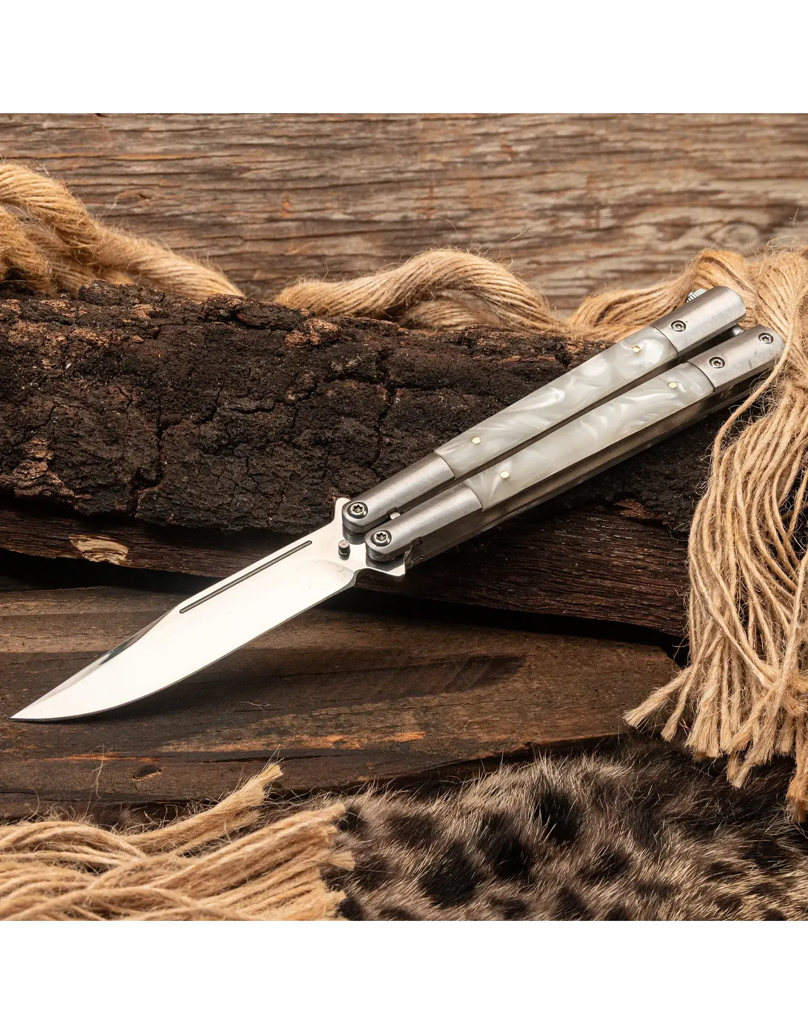 Stainless Steel Butterfly Knife