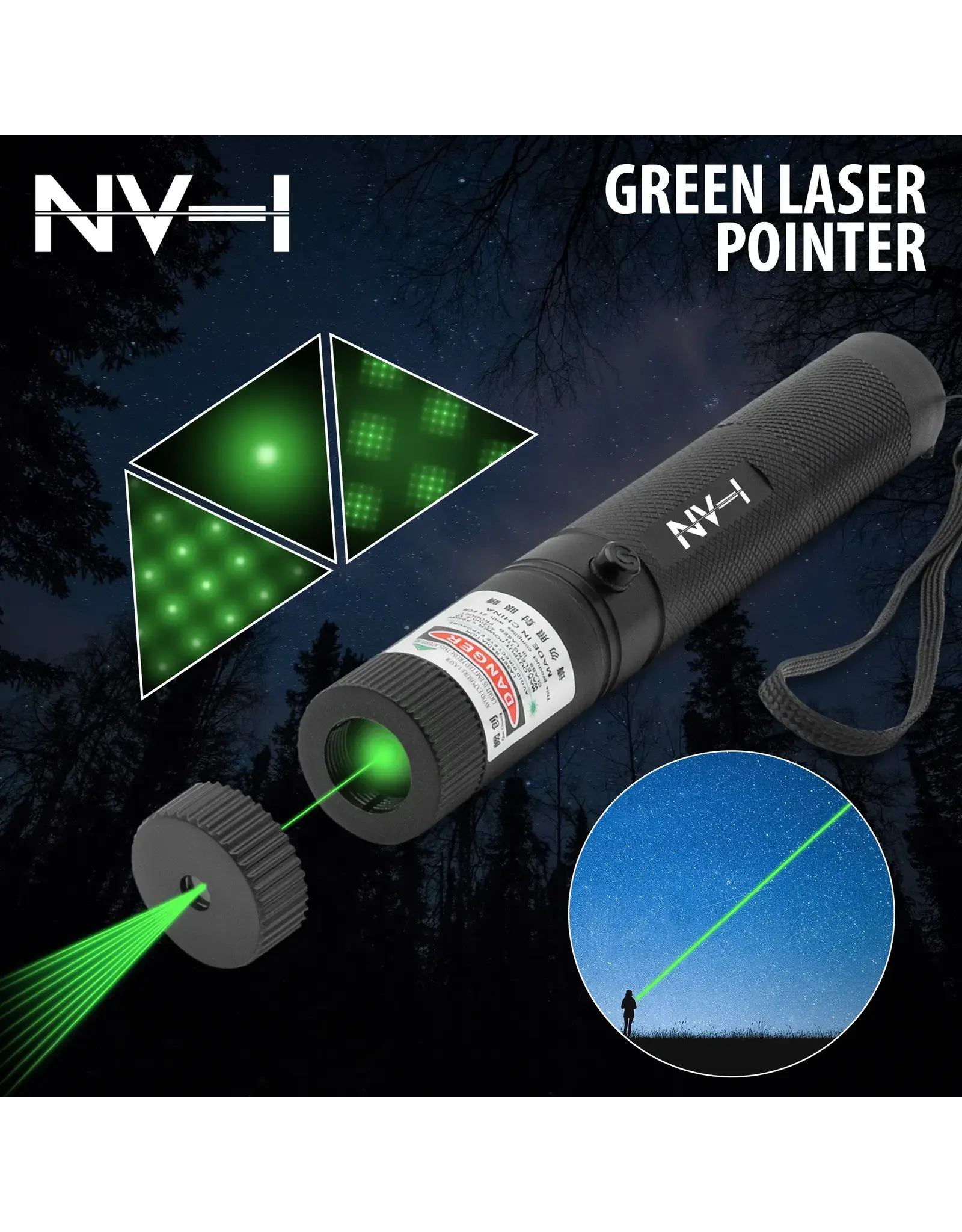 NV-1 Green Laser Pointer