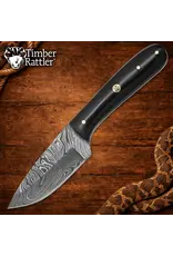 Timber Rattler Terra Preta Damascus Fixed Blade Knife