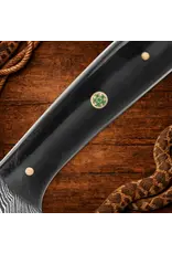 Timber Rattler Terra Preta Damascus Fixed Blade Knife