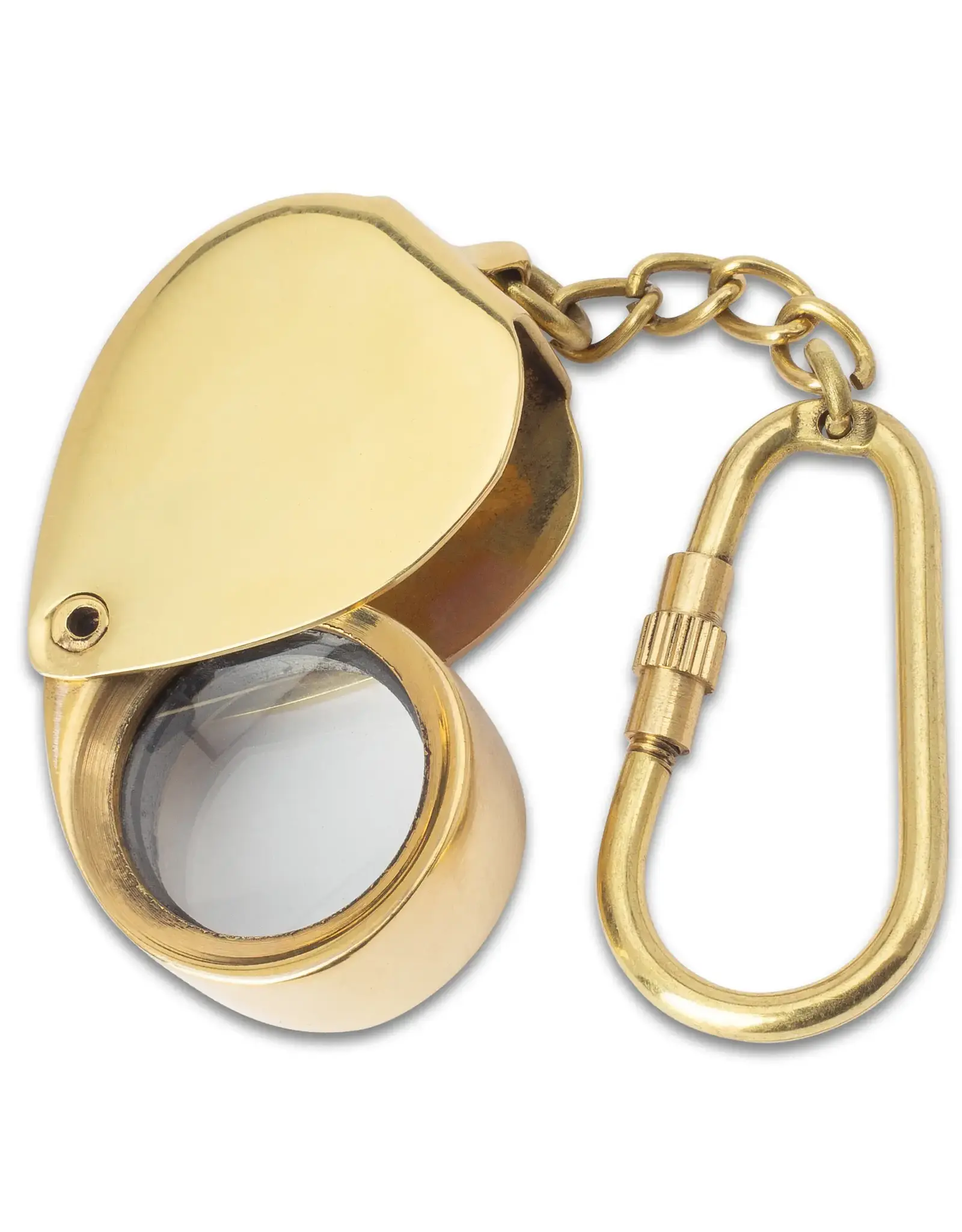 Pocket Map Magnifier Carabiner on Chain