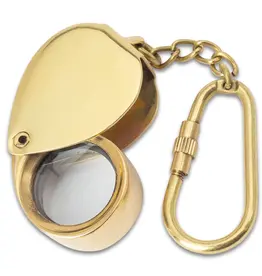 Pocket Map Magnifier Carabiner on Chain