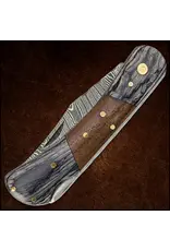 Timber Wolf Damascus Pocket Knife