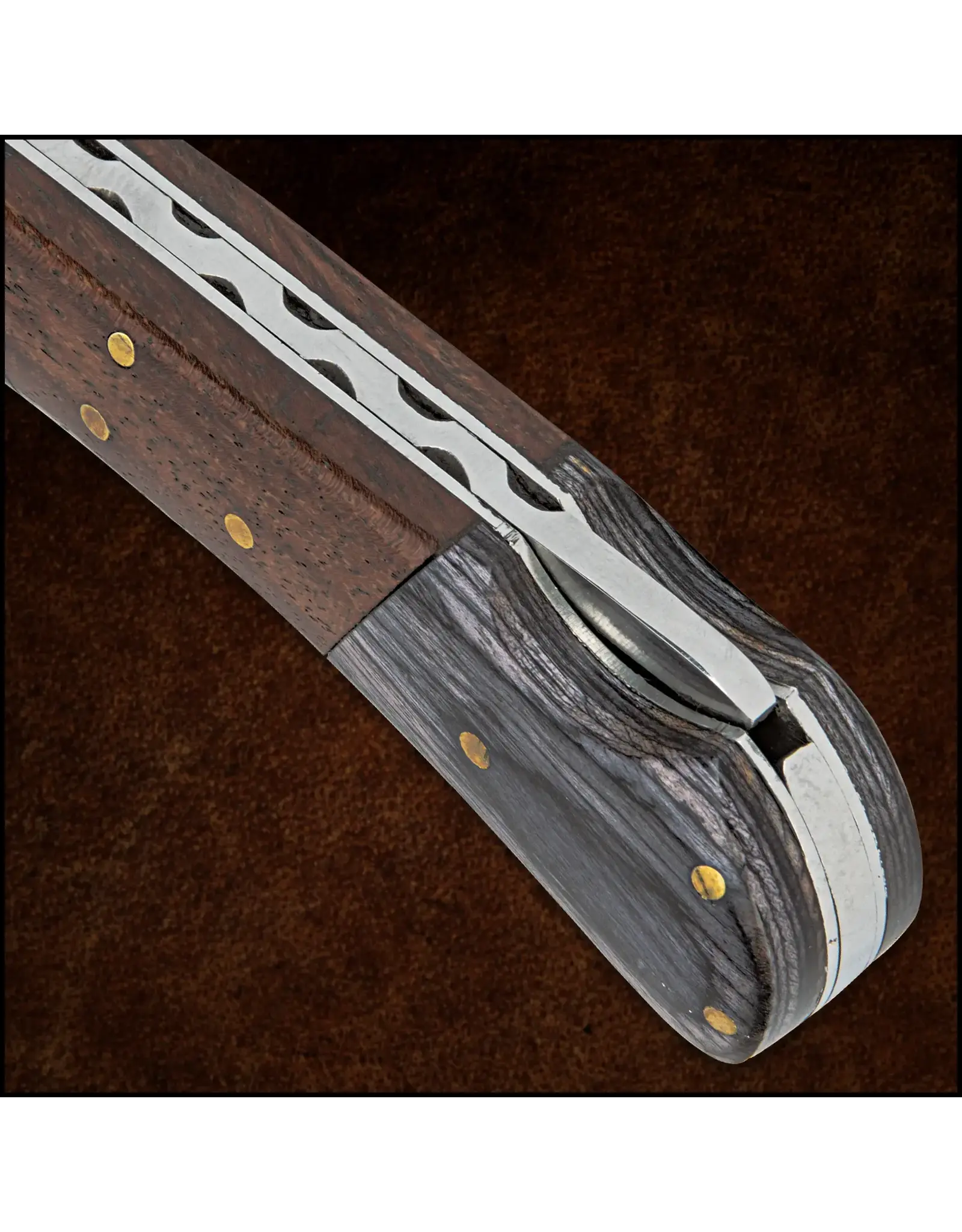 Timber Wolf Damascus Pocket Knife