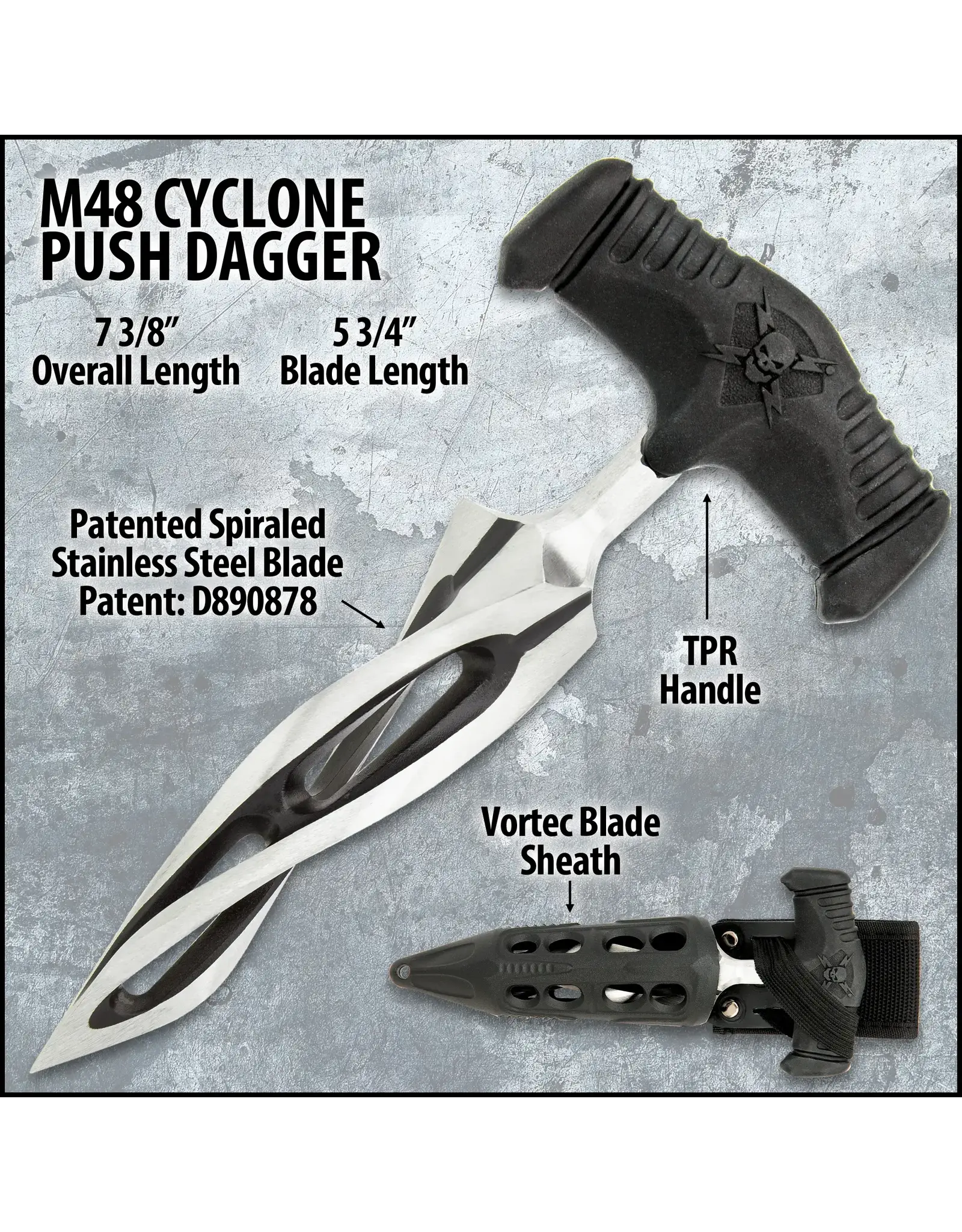 M48 Cyclone Push Dagger