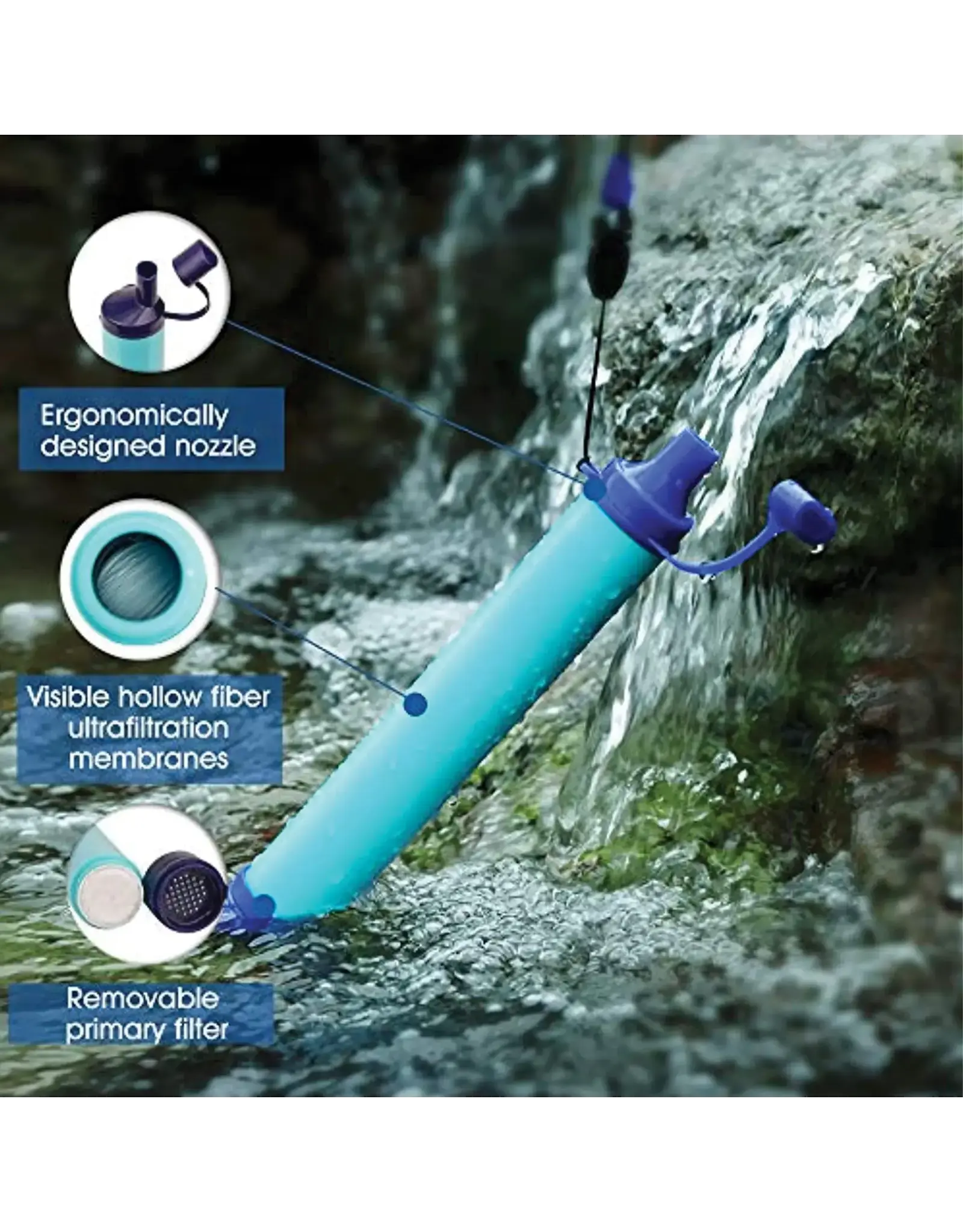 Personal Water Filter Straw