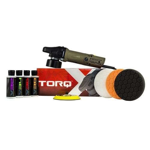 TORQ BUF503X - TORQX Random Orbital Polisher Kit (8 Items)