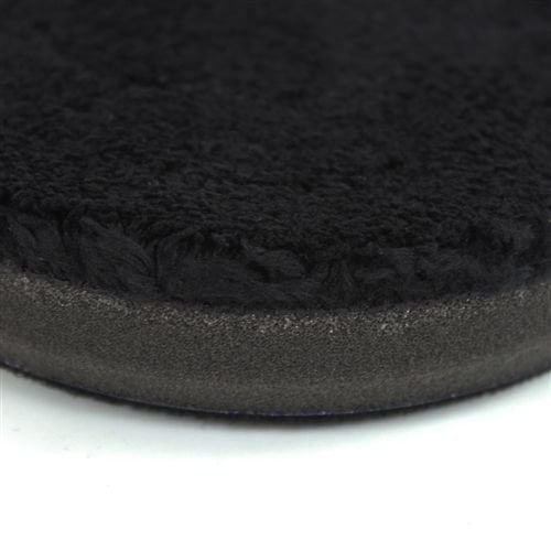 Hex-Logic BUFX_305_6 - Black Optics Microfiber Black Polishing Pad (6.5'')