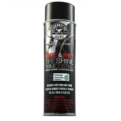 Chemical Guys TVDSPRAY101 - Nice and Wet Tire Shine Protective Coating Chemical Guys TVDSPRAY101 - Nice and Wet Tire Shine Protective Coating