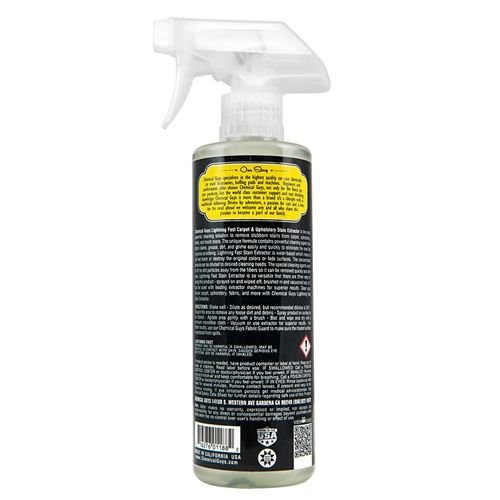 Chemical Guys SPI_191_16 - Lightning Fast Stain Extractor for Fabric (16 oz)