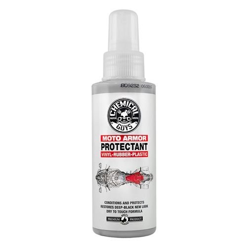 Chemical Guys Canada MTO10704 - Armor Vinyl, Rubber and Plastic Protectant for Motorcycles (4 oz) Chemical Guys Canada MTO10704 - Armor Vinyl, Rubber and Plastic Protectant for Motorcycles (4 oz)