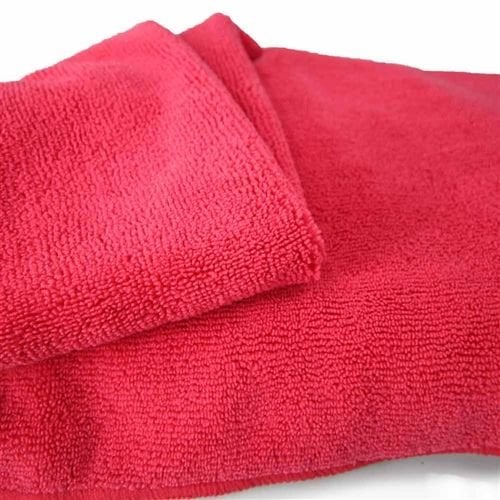 MIC_723 - Chubby Supra Microfiber Towel, Red, 25'' x 36'' - Chemical ...