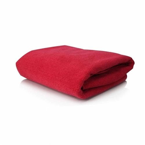 Chemical Guys MIC_723 - Chubby Supra Microfiber Towel, Red, 25'' x 36''