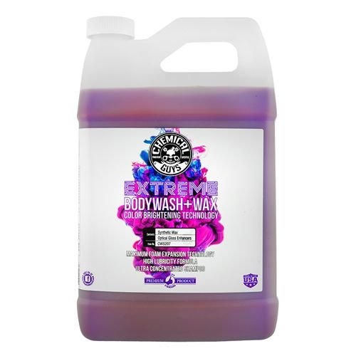Chemical Guys CWS207 - Extreme Body Wash + Wax with Color Brightening Technology (1 Gal) Chemical Guys CWS207 - Extreme Body Wash + Wax with Color Brightening Technology (1 Gal)