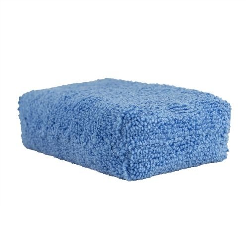 Chemical Guys MIC_292_02 - Workhorse Blue Premium Grade Microfiber Applicator, 5'' x 3''x 1.5'' (2 Pack)