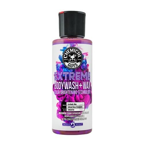 Chemical Guys CWS20704 - Extreme Body Wash + Wax with Color Brightening Technology (4 oz) Chemical Guys CWS20704 - Extreme Body Wash + Wax with Color Brightening Technology (4 oz)