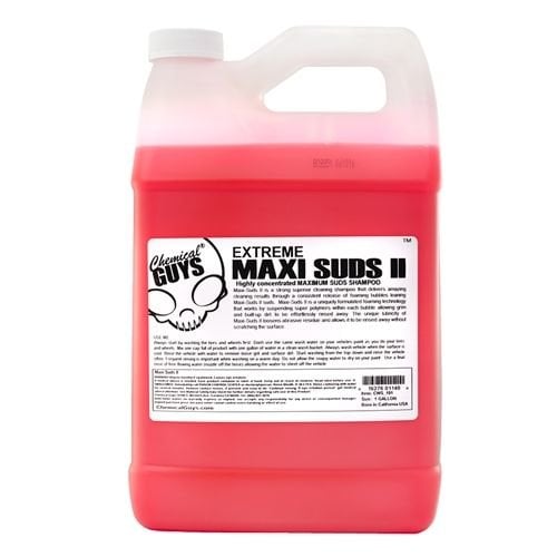 Chemical Guys CWS_101 - Maxi-Suds II Fresh Cherry Super Suds Car Wash Shampoo (1 Gal)
