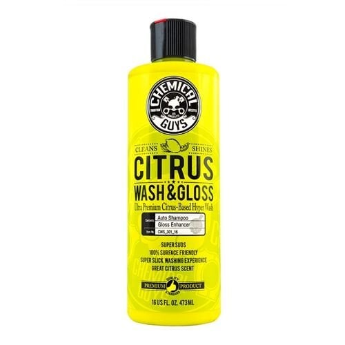 Chemical Guys CWS_301_16 - Citrus Wash & Gloss Concentrated Car Wash (16 oz)