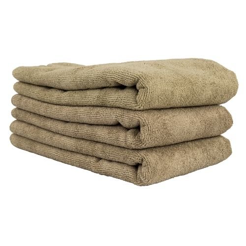 Chemical Guys MIC36203 - Workhorse XL Tan Professional Grade Microfiber Towel, 24'' x 16'' (Leather & Vinyl) - 3 Pack Chemical Guys MIC36203 - Workhorse XL Tan Professional Grade Microfiber Towel, 24'' x 16'' (Leather & Vinyl) - 3 Pack