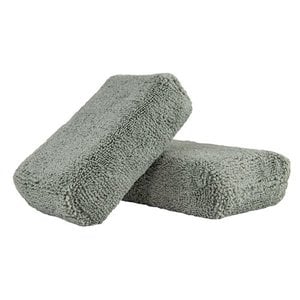 MIC35203 - Workhorse Gray Professional Grade Microfiber Towel, 16'' x 16''  (Metal), 3 Pack