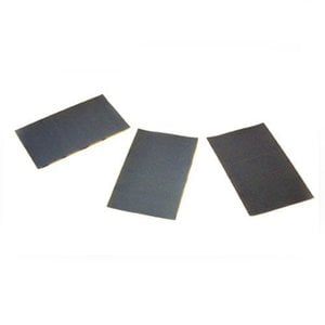 FLEX_SHEETS_UL_3 Super Fine 3500 Grit Latex Self Adhesive Sanding Sheets Black (3 Sheets)