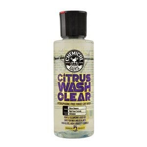 Chemical Guys CWS30304 - Citrus Wash Clear Hydrophobic Free Rinse Car Wash Soap (4oz)