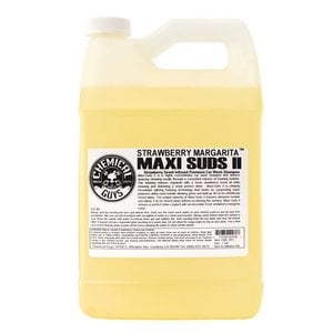 Chemical Guys CWS_1011 - Maxi-Suds II Strawberry Margarita Super Suds Car Wash Shampoo (1 Gal)