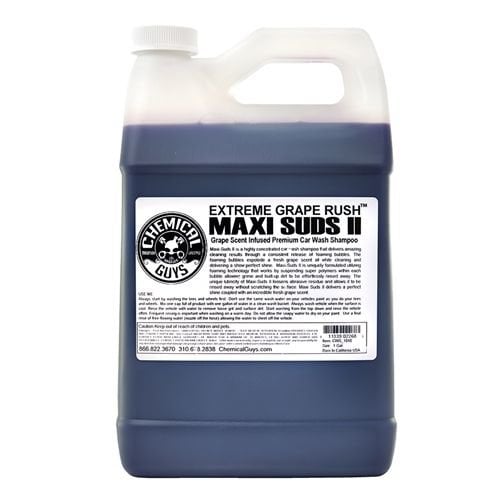 Chemical Guys CWS_1010 - Maxi-Suds II Grape Rush Super Suds Car Wash Shampoo (1 Gal)