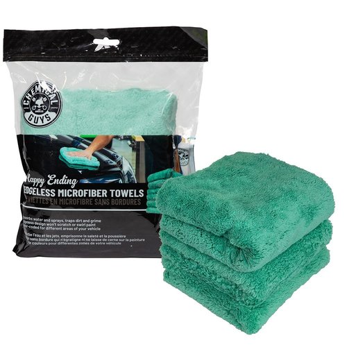 Chemical Guys MIC34603 - Happy Ending Towel Green Chemical Guys MIC34603 - Happy Ending Towel Green