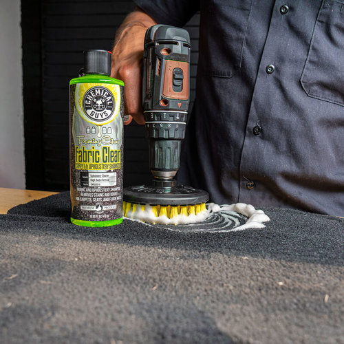 Chemical Guys ACC507-CG Logo Carpet Brush with Drill Attachment (Medium Duty)
