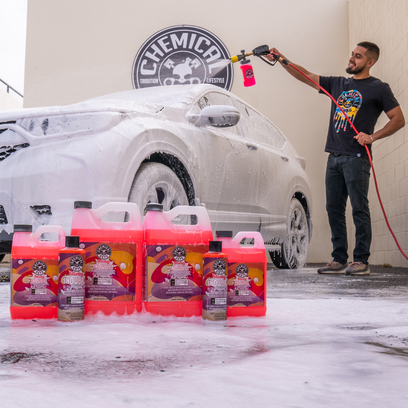 Chemical Guys Sticky Snowball 1 Gallon, Ultra Snow Foam Car Wash
