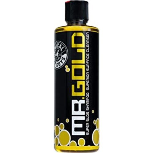 Chemical Guys CWS21316 Mr. Gold Super Suds Shampoo Superior Surface Cleanser (16 oz) Chemical Guys CWS21316 Mr. Gold Super Suds Shampoo Superior Surface Cleanser (16 oz)
