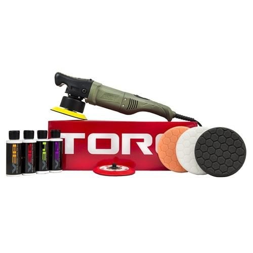 TORQ BUF_501X - TORQ 10FX Random Orbital Polisher Kit (9 items)