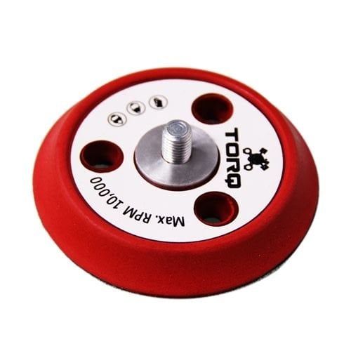 TORQ BUFLC_200 - TORQ R5 Dual-Action Red Backing Plate with Hyper Flex Technology (3 inch)