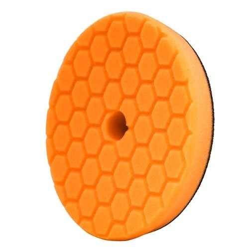 Hex-Logic BUFX112HEX6 - Hex-Logic Quantum Medium-Heavy Cutting Pad, Orange (6.5 Inch)