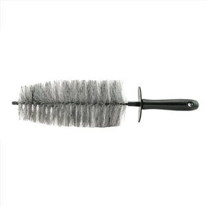 Chemical Guys ACC_G01 - Long Handle Body & Wheel Brush with Flagged-Tip  Bristles, Angled Head (20 Inches) 